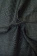 Photo12: Mint P0708S Vintage Japanese kimono Dark Navy Blue OSHIMA-TSUMUGI for men / Silk. Tortoise-shell pattern(Hexagonal pattern) (Grade A) (12)