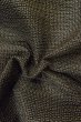Photo10: Mint P0708T Vintage Japanese kimono Dark Brown Men's Haori for men / Silk. Tortoise-shell pattern(Hexagonal pattern) (Grade A) (10)