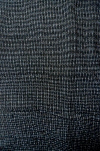 Photo6: P0708U Vintage Japanese kimono Dark Navy Blue OSHIMA-TSUMUGI for men / Silk. Tortoise-shell pattern(Hexagonal pattern) (Grade A) (6)