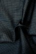 Photo10: P0708U Vintage Japanese kimono Dark Navy Blue OSHIMA-TSUMUGI for men / Silk. Tortoise-shell pattern(Hexagonal pattern) (Grade A) (10)
