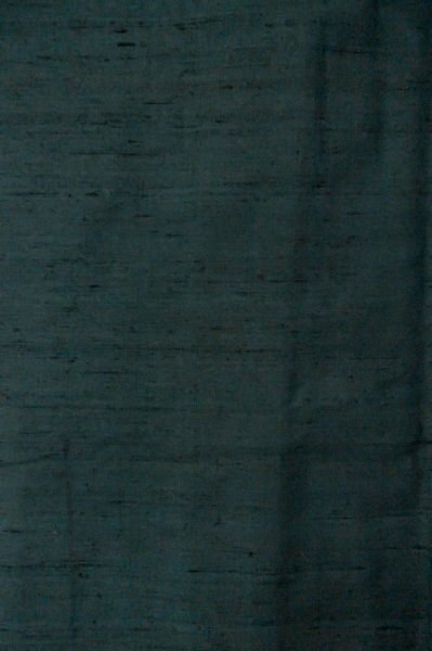Photo6: P0708W Vintage Japanese kimono Dark Teal Men's Haori for men / Silk. (Grade D) (6)