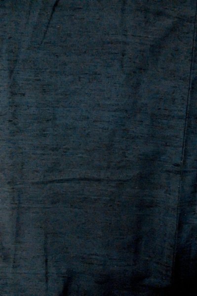 Photo6: Mint P0708X Vintage Japanese kimono Dark Navy Blue Men's Haori for men / Silk. (Grade A) (6)