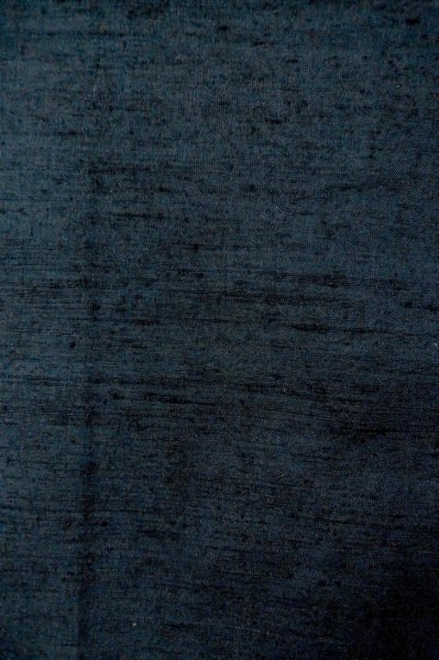 Photo8: Mint P0708X Vintage Japanese kimono Dark Navy Blue Men's Haori for men / Silk. (Grade A) (8)