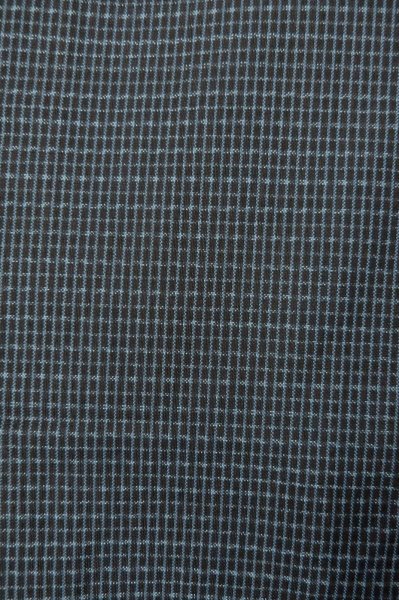 Photo8: Mint P0708Y Vintage Japanese kimono Dark Navy Blue OSHIMA-TSUMUGI for men / Silk. Geometrical pattern, Vertical Ikat(rare) (Grade A) (8)