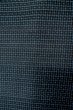 Photo7: Mint P0709B Vintage Japanese kimono Dark Navy Blue OSHIMA-TSUMUGI for men / Silk. Geometrical pattern (Grade A+) (7)