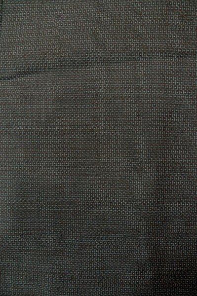 Photo5: Mint P0709D Vintage Japanese kimono Dark Brown OSHIMA-TSUMUGI for men / Silk. Tortoise-shell pattern(Hexagonal pattern) (Grade A) (5)