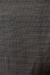 Photo5: P0709E Vintage Japanese kimono Dark Brown Men's Haori for men / Silk. Dot (Grade B) (5)