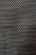 Photo6: P0709E Vintage Japanese kimono Dark Brown Men's Haori for men / Silk. Dot (Grade B) (6)