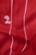 Photo11: P0722G Used Japanese kimono Vivid Red YUKATA summer(made in Other than Japan) for women / Cotton., Cosmos pattern (Grade B) (11)