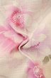 Photo12: P0722N Used Japanese kimono Pale Pink YUKATA summer(made in Other than Japan) for women / Cotton. SAKURA cherry blossom (Grade B) (12)