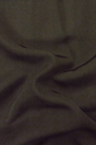 Photo7: P0722P Vintage Japanese kimono Black MONTSUKI crests for men / Silk. (Grade B) (7)