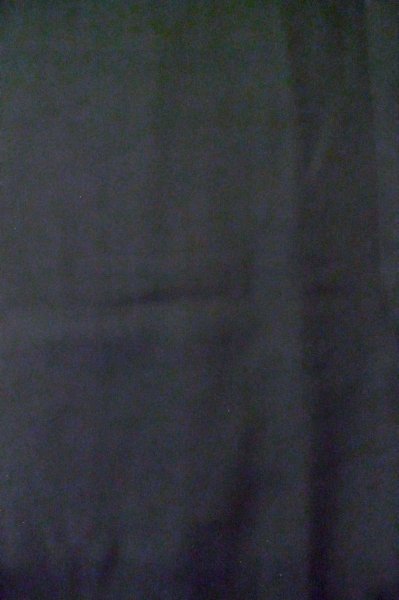 Photo4: P0722Q Vintage Japanese kimono Black MONTSUKI crests for men / Silk. (Grade B) (4)