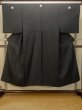 Photo1: Mint P0722R Vintage Japanese kimono Black MONTSUKI crests for men / Silk. (Grade A) (1)