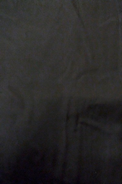 Photo4: P0722S Vintage Japanese kimono Black MONTSUKI crests for men / Silk. (Grade D) (4)