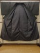 Photo2: P0722T Vintage Japanese kimono Black MONTSUKI crests for men / Silk. (Grade B) (2)