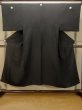 Photo1: Mint P0722W Vintage Japanese kimono Black MONTSUKI crests for men / Silk. (Grade A) (1)