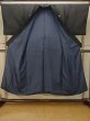 Photo2: Mint P0722W Vintage Japanese kimono Black MONTSUKI crests for men / Silk. (Grade A) (2)