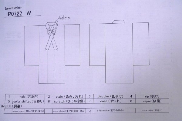 Photo6: Mint P0722W Vintage Japanese kimono Black MONTSUKI crests for men / Silk. (Grade A) (6)