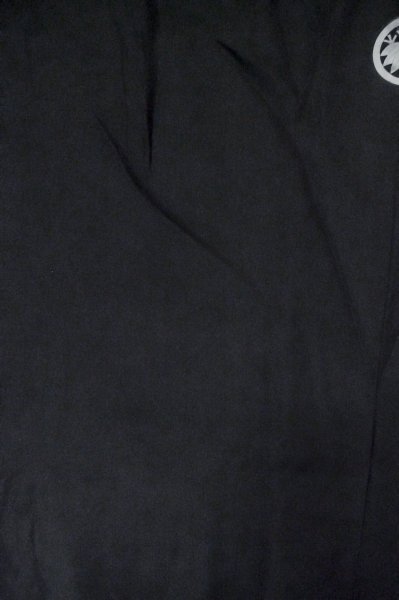 Photo4: Mint P0722Y Vintage Japanese kimono Black MONTSUKI crests for men / Silk. (Grade A) (4)
