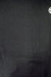 Photo4: P0722Z Vintage Japanese kimono Black MONTSUKI crests for men / Silk. (Grade B) (4)