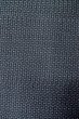 Photo4: P0723C Vintage Japanese kimono Dark Blue TSUMUGI pongee for men / Silk. Tortoise-shell pattern(Hexagonal pattern) (Grade B) (4)