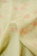 Photo11: P0731P Vintage Japanese kimono Pale Light Teal JUBAN undergarment for women / Silk. SAKURA cherry blossom, Small holes all over. (Grade D) (11)