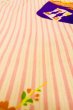Photo18: P0731R Antique Japanese kimono Pink JUBAN undergarment for women / Silk. SAKURA cherry blossom, Upper body: cotton, Sleeves: silk (Grade D) (18)
