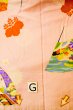 Photo29: P0731R Antique Japanese kimono Pink JUBAN undergarment for women / Silk. SAKURA cherry blossom, Upper body: cotton, Sleeves: silk (Grade D) (29)