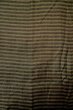 Photo3: P0731U Vintage Japanese kimono Brown Men's Juban for men / Silk. Stripes (Grade B) (3)