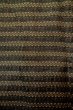 Photo7: P0731U Vintage Japanese kimono Brown Men's Juban for men / Silk. Stripes (Grade B) (7)