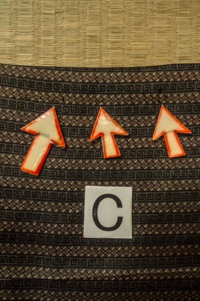 Photo15: P0731U Vintage Japanese kimono Brown Men's Juban for men / Silk. Stripes (Grade B) (15)