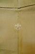Photo5: P0731V Antique Japanese kimono Pale Brown TOMESODE formal for women / Silk. Peony, Based woven pattern: Shellfish, Letters of  Incense game (Grade B) (5)