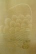 Photo8: P0731V Antique Japanese kimono Pale Brown TOMESODE formal for women / Silk. Peony, Based woven pattern: Shellfish, Letters of  Incense game (Grade B) (8)