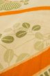 Photo10: P0731Y Antique Japanese kimono Pale Beige JUBAN undergarment for women / Silk. HAGI flower, Lightweight silk crepe fabric. More damages. Aging deterioration. The thread is partially loose. (Grade D) (10)