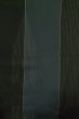 Photo3: P0801B Antique Japanese kimono Dark Navy Blue ORI woven for women / Silk. Stripes (Grade B) (3)