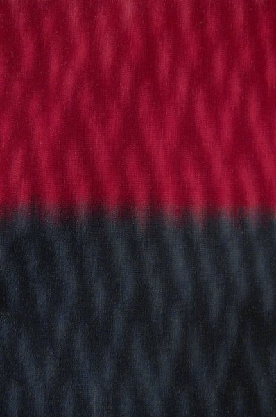 Photo5: P0801D Antique Japanese kimono Multi Color ORI woven for women / Silk. Plaid Checks (Grade B) (5)
