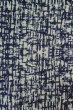 Photo3: P0801F Vintage Japanese kimono Indigo Blue YUKATA summer(made in Japan) for women / Cotton. Plaid Checks (Grade B) (3)