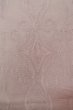 Photo8: P0818D Vintage Japanese kimono Pale Grayish Wisteria IROMUJI plain colored for women / Silk. (Grade B) (8)