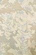 Photo5: P0818K Vintage Japanese kimono Multi Color TSUMUGI pongee for women / Silk. Tree (Grade C) (5)