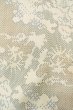 Photo6: P0818K Vintage Japanese kimono Multi Color TSUMUGI pongee for women / Silk. Tree (Grade C) (6)