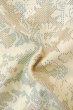 Photo12: P0818K Vintage Japanese kimono Multi Color TSUMUGI pongee for women / Silk. Tree (Grade C) (12)