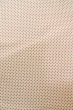 Photo6: P0818L Vintage Japanese kimono White TSUMUGI pongee for women / Silk. Cross (Grade B) (6)