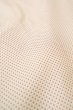 Photo10: P0818L Vintage Japanese kimono White TSUMUGI pongee for women / Silk. Cross (Grade B) (10)