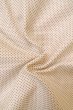 Photo11: P0818L Vintage Japanese kimono White TSUMUGI pongee for women / Silk. Cross (Grade B) (11)