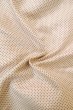 Photo12: P0818L Vintage Japanese kimono White TSUMUGI pongee for women / Silk. Cross (Grade B) (12)