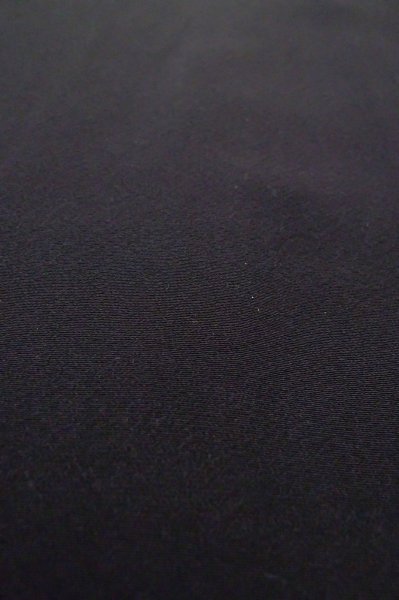 Photo8: Mint P0818N Vintage Japanese kimono Black MONTSUKI crests for women / Silk. (Grade A) (8)