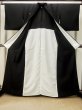 Photo2: Mint P0818P Vintage Japanese kimono Black MONTSUKI crests for women / Silk. (Grade A) (2)