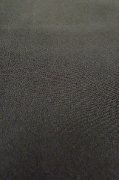 Photo8: Mint P0818P Vintage Japanese kimono Black MONTSUKI crests for women / Silk. (Grade A) (8)