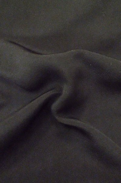 Photo11: Mint P0818P Vintage Japanese kimono Black MONTSUKI crests for women / Silk. (Grade A) (11)