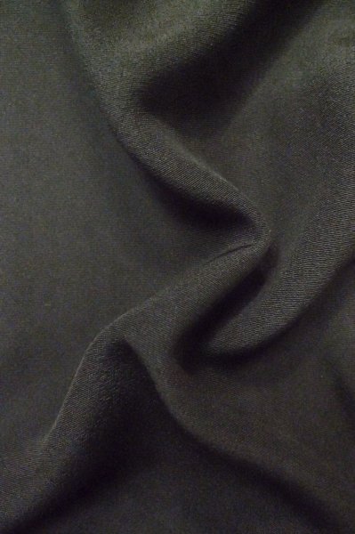 Photo10: Mint P0818T Vintage Japanese kimono Black MONTSUKI crests for women / Silk. (Grade A) (10)